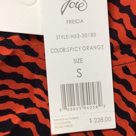 Joie Silk Dress Size S - Picture 4 of 8